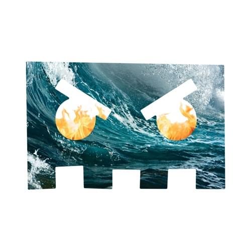 Album cover art for "Tsunami (BARELY ALIVE & Samplifire Remix)" by DVBBS