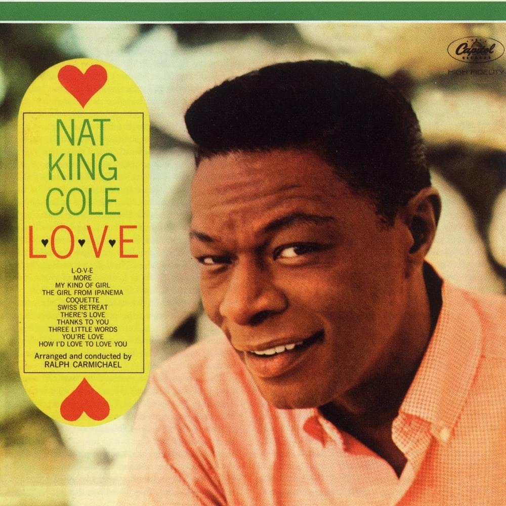 Album cover art for "More" by Nat “King” Cole