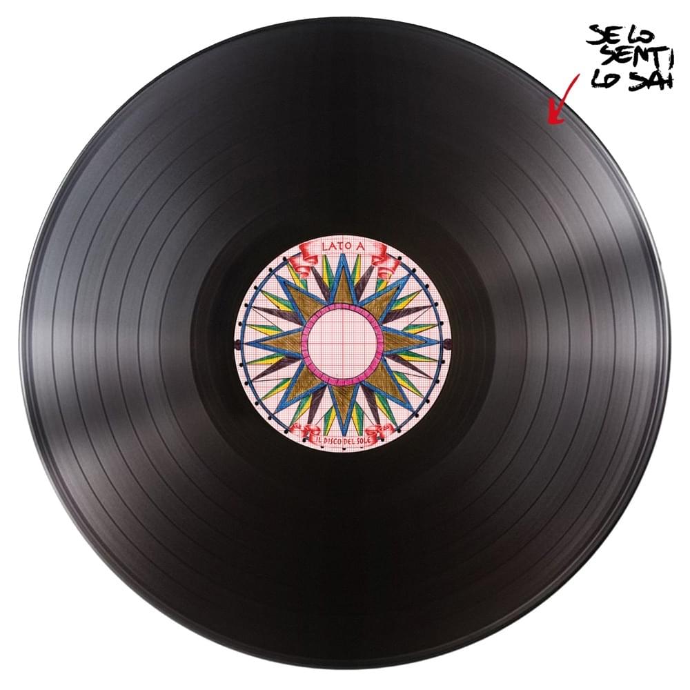 Album cover art for "Se lo senti lo sai" by Jovanotti