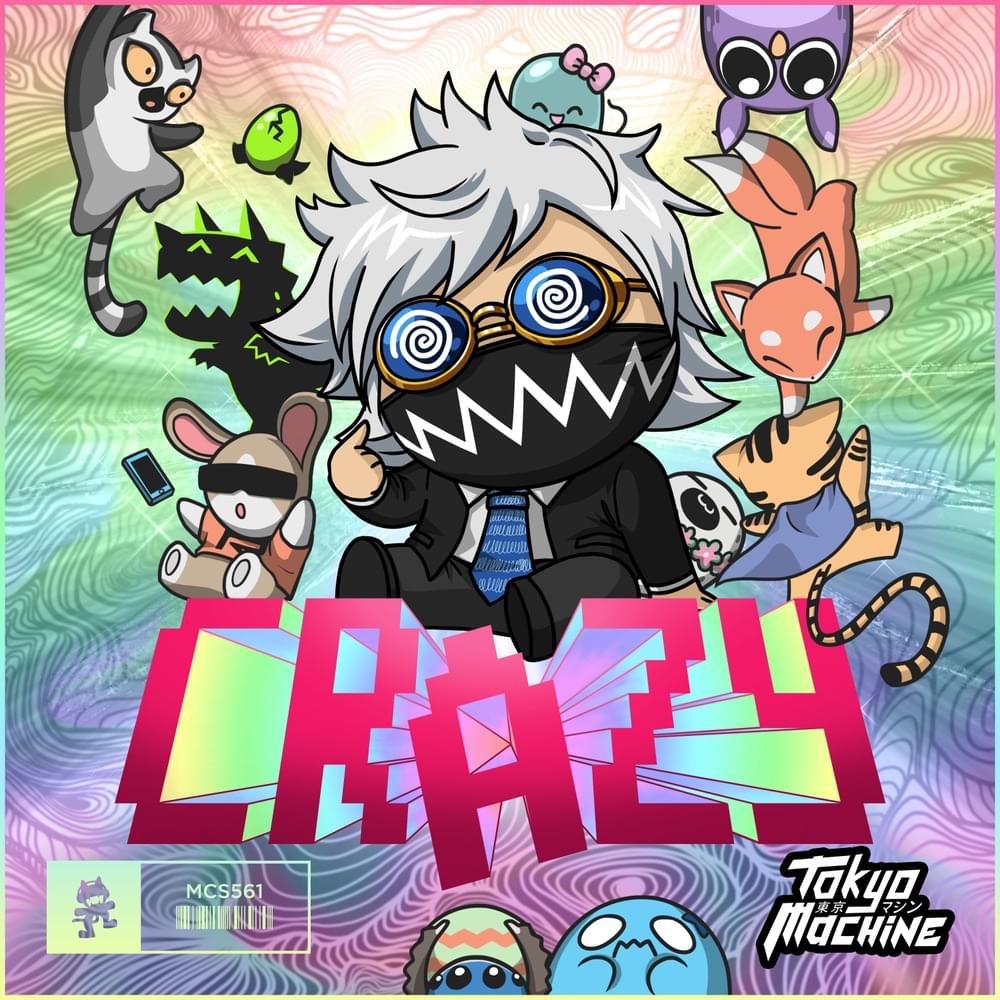 Album cover art for "CRAZY" by Tokyo Machine