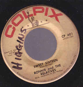 Album cover art for "What’s So Sweet About Sweet Sixteen" by The Ronettes