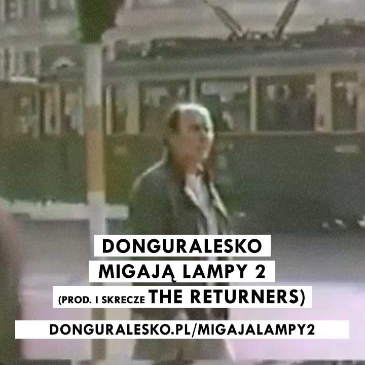 Album cover art for "Migają lampy 2" by donGURALesko