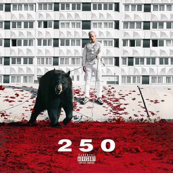 Album cover art for "250" by PLK