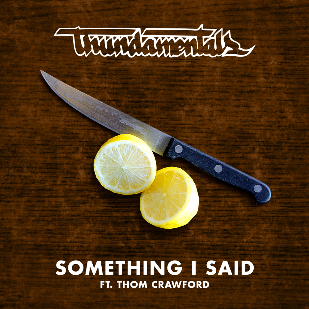 Album cover art for "Something I Said" by triple j & Thom Crawford