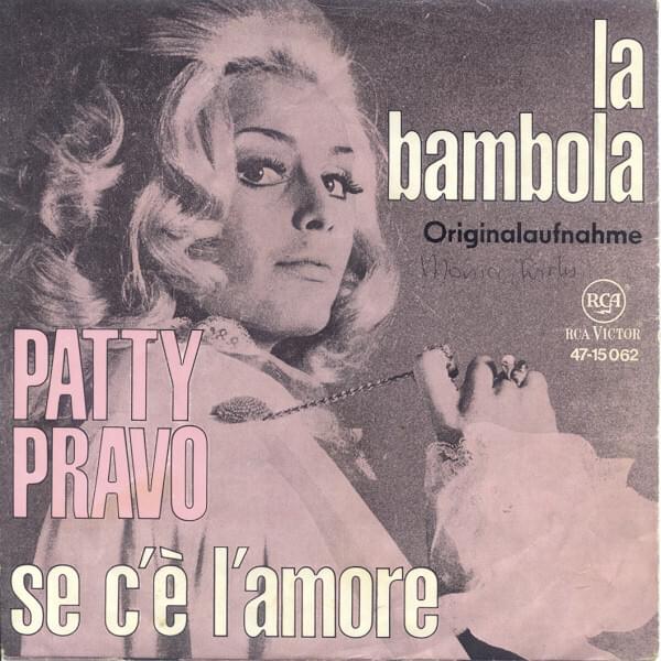 Album cover art for "La bambola" by Patty Pravo