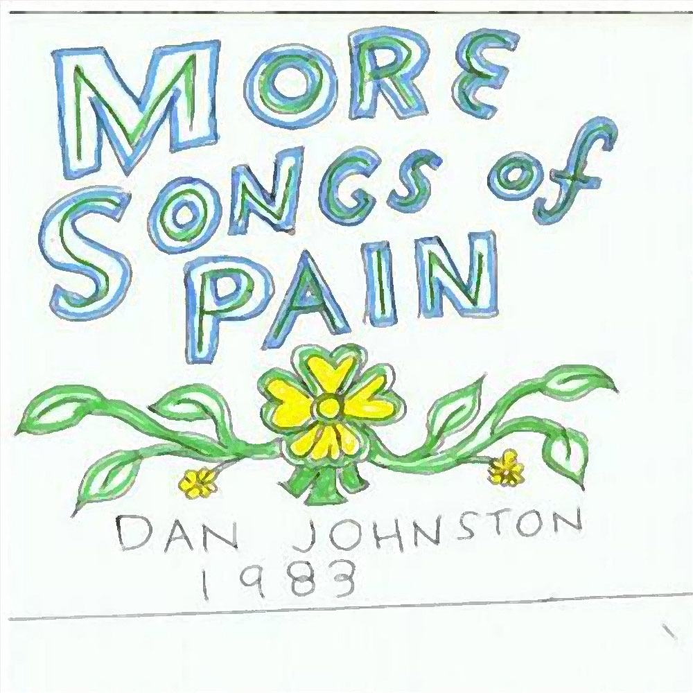 Album cover art for "Blue Cloud" by Daniel Johnston