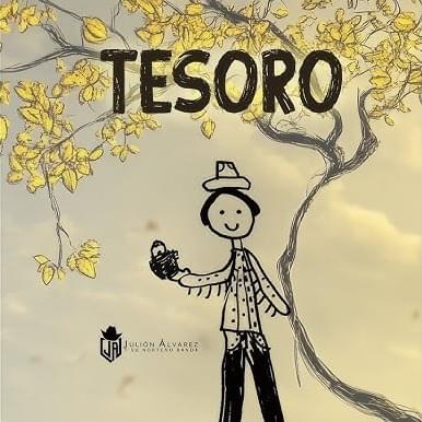 Album cover art for "Tesoro" by Julión Álvarez y su Norteño Banda