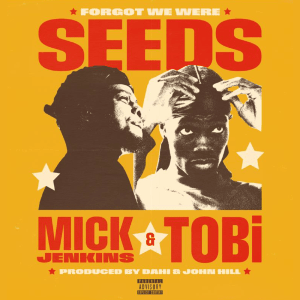 Album cover art for "Forgot We Were Seeds" by TOBi
