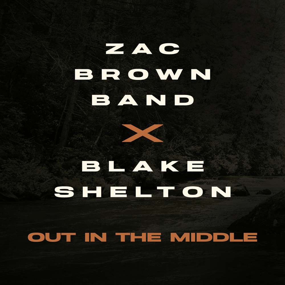 Album cover art for "Out In The Middle" by Zac Brown Band
