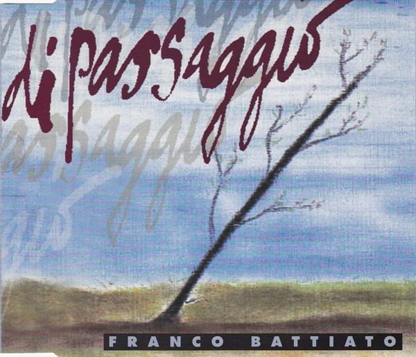 Album cover art for "Di Passaggio" by Franco Battiato
