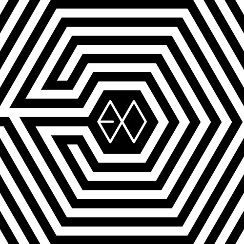 Album cover art for "중독 (Overdose)" by EXO
