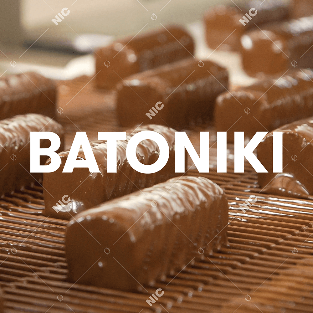 Album cover art for "Batoniki" by Sokół & Hodak