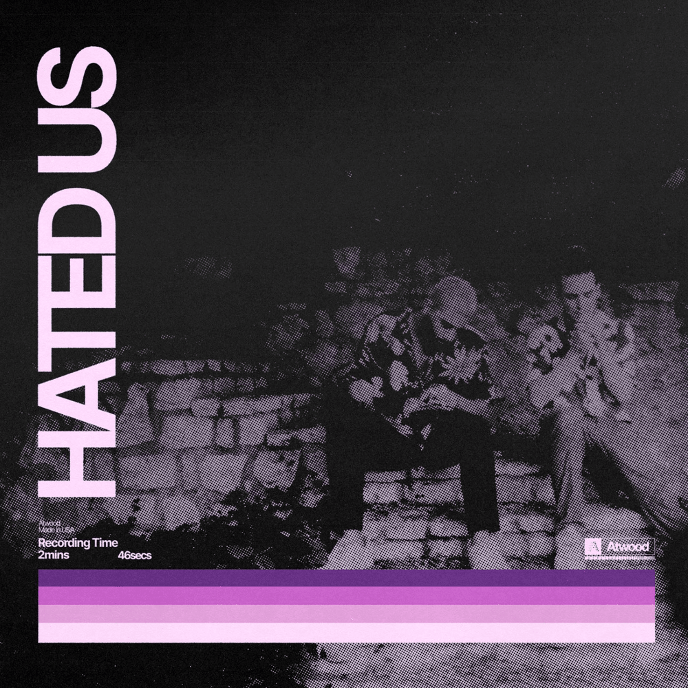 Album cover art for "HATED US" by Kyaru & Atwood