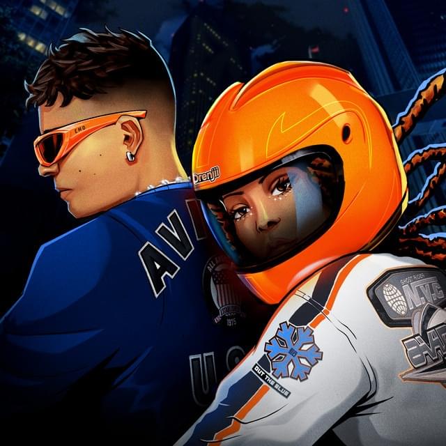 Album cover art for "Out The Blue" by Emotional Oranges