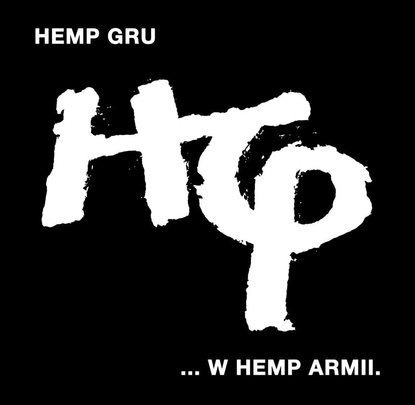Album cover art for "...w Hemp Armii" by Hemp Gru & Szczurek JLB & Jasiek MBH & Żary (POL)