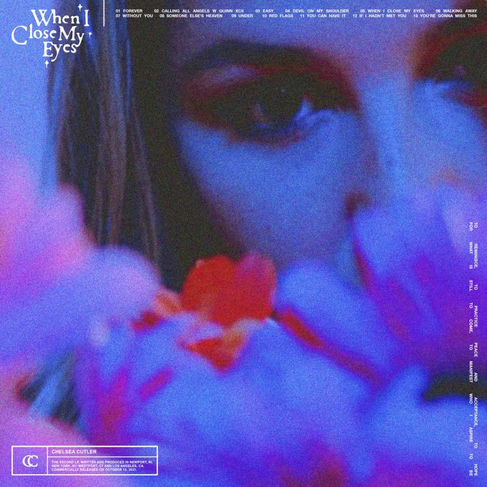 Album cover art for "Red Flags" by Chelsea Cutler