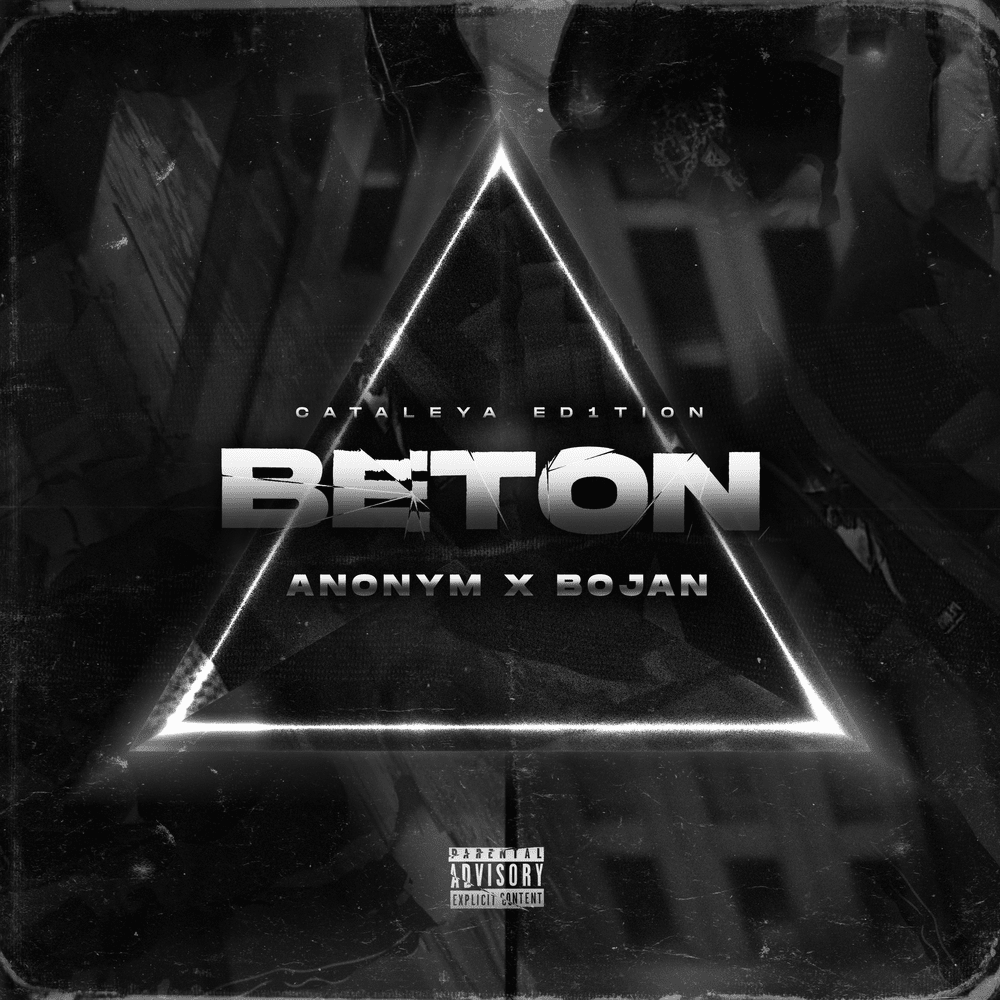 Album cover art for "BETON" by Anonym