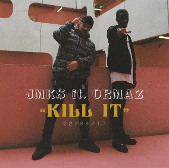 Album cover art for "KILL IT" by JMK$ & Ormaz