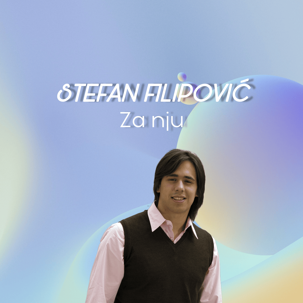 Album cover art for "Za nju" by Stefan Filipović