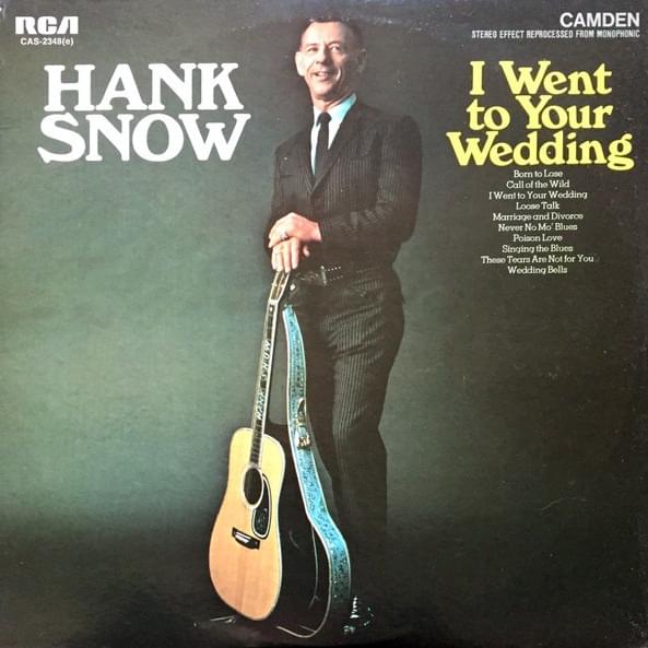 Cover image for I Went To Your Wedding