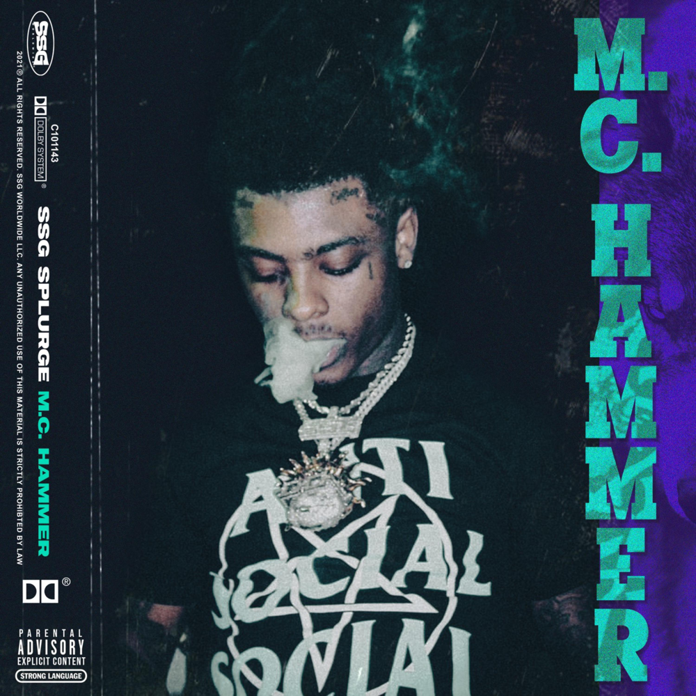 Album cover art for "M.C. Hammer" by SSG Splurge