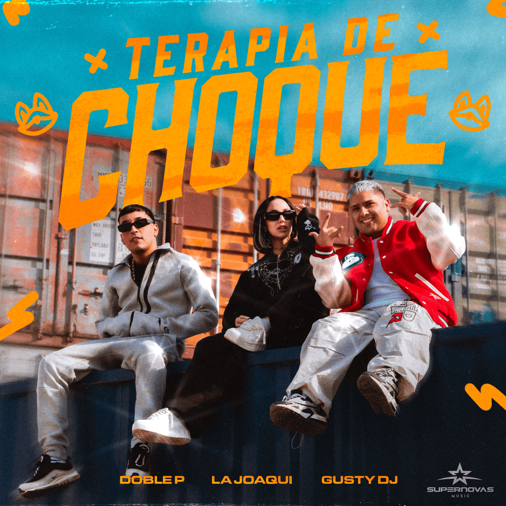 Album cover art for "TERAPIA DE CHOQUE" by La Joaqui