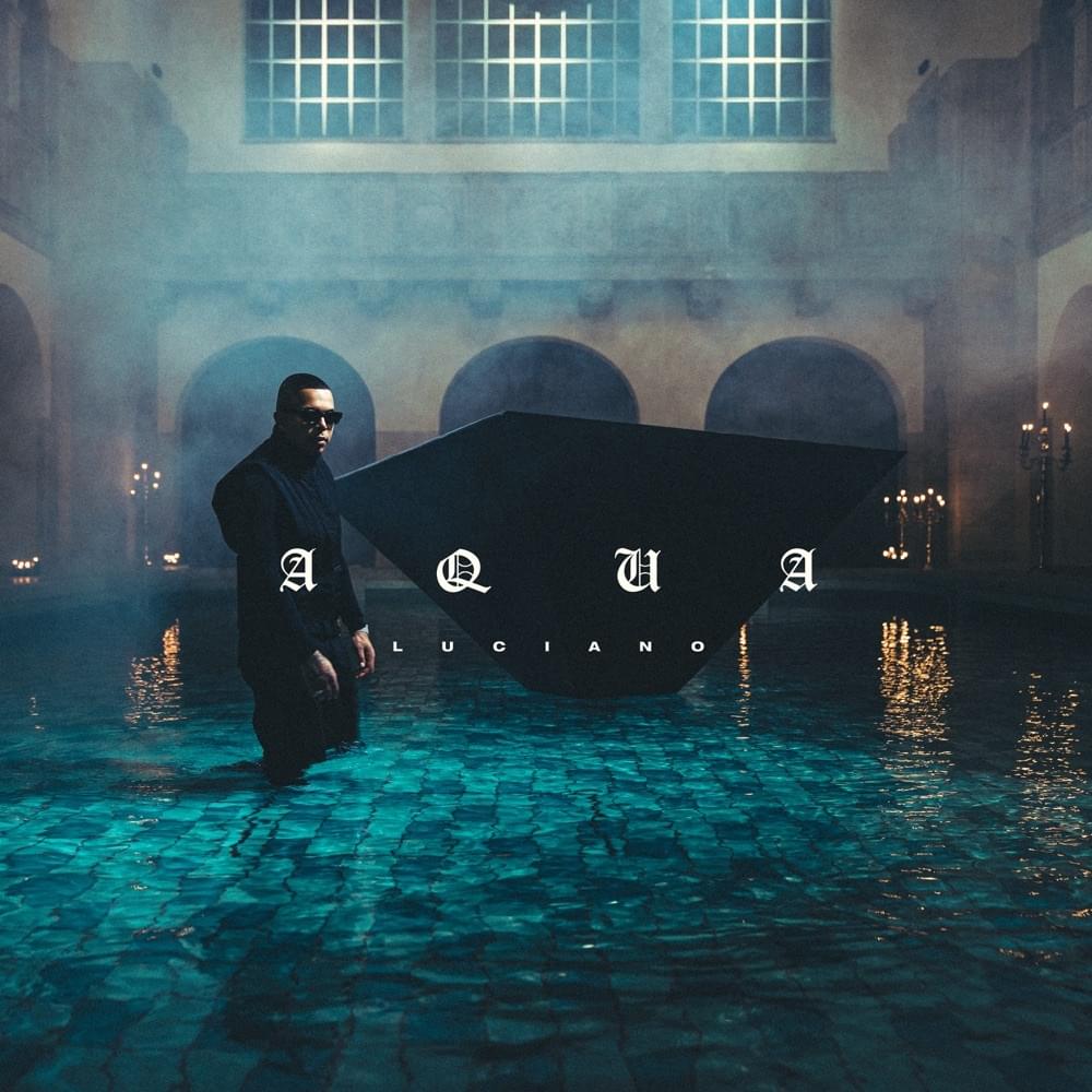 Album cover art for "AQUA" by Luciano