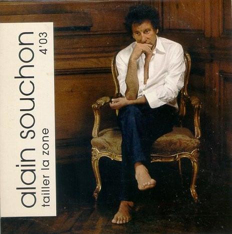 Album cover art for "Tailler la zone" by Alain Souchon