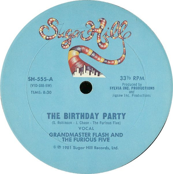 The Birthday Party by Grandmaster Flash & The Furious Five