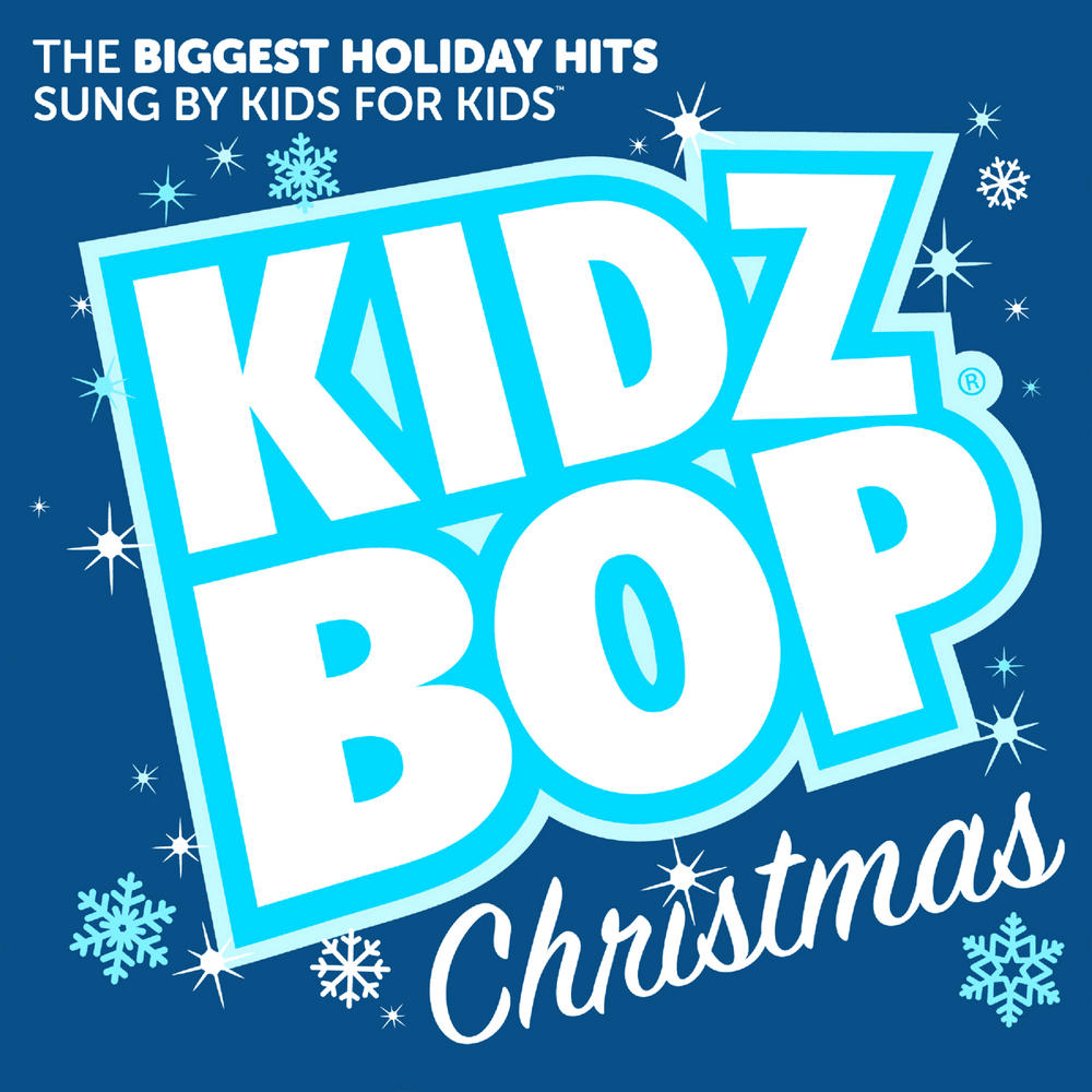 Album cover art for "Run Rudolph Run" by KIDZ BOP Kids