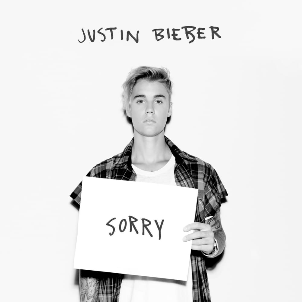 Album cover art for "Justin Bieber - Sorry (Tradução em Português)" by Genius Brasil Traduções