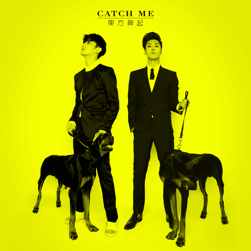 Album cover art for "Catch Me" by TVXQ! (동방신기)