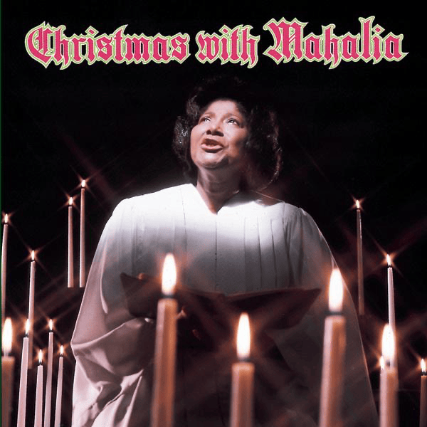 Album cover art for "White Christmas" by Mahalia Jackson