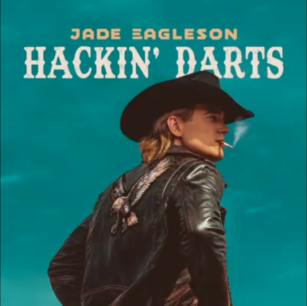 Album cover art for "Hackin’ Darts" by Jade Eagleson