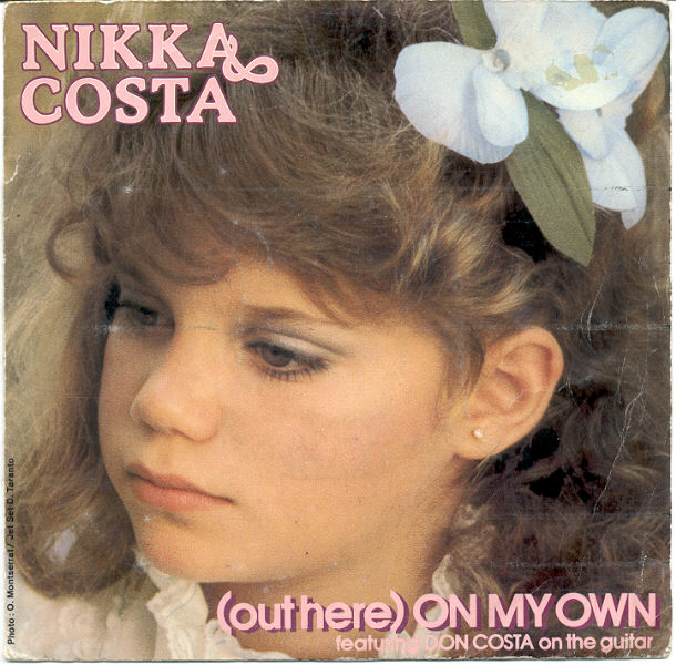 Album cover art for "(Out Here) On My Own" by Nikka Costa