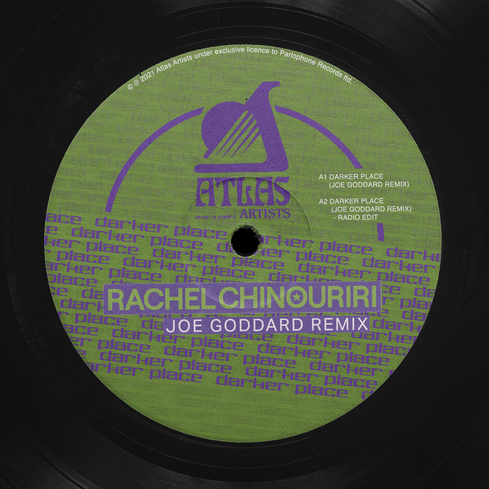 Album cover art for "Darker Place (Joe Goddard Remix) [Radio Edit]" by Rachel Chinouriri