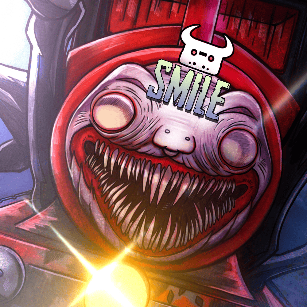 Album cover art for "Smile" by Rockit Music & Dan Bull