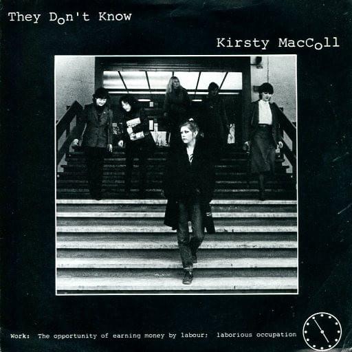 Album cover art for "They Don’t Know" by Kirsty MacColl