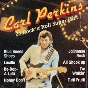 Album cover art for "That’s Alright Mama" by Carl Perkins