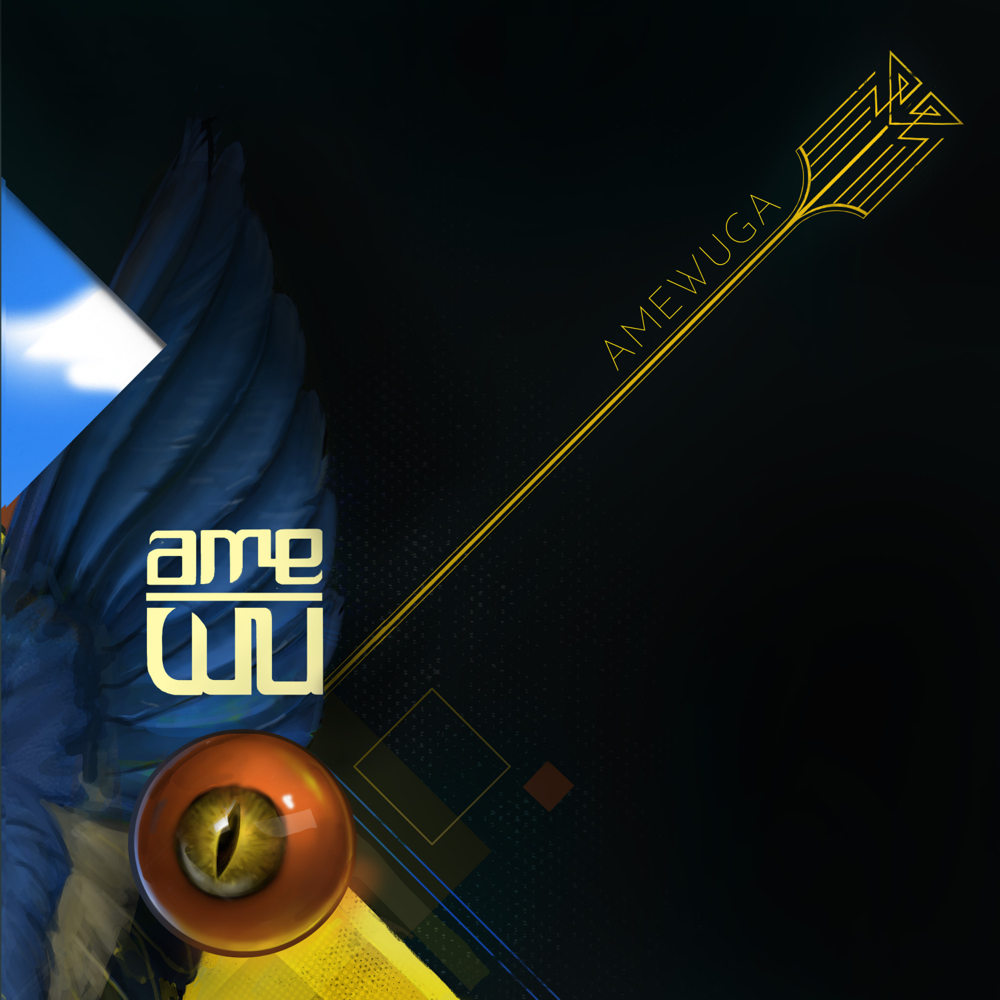 Album cover art for "Amewuga" by Amewu
