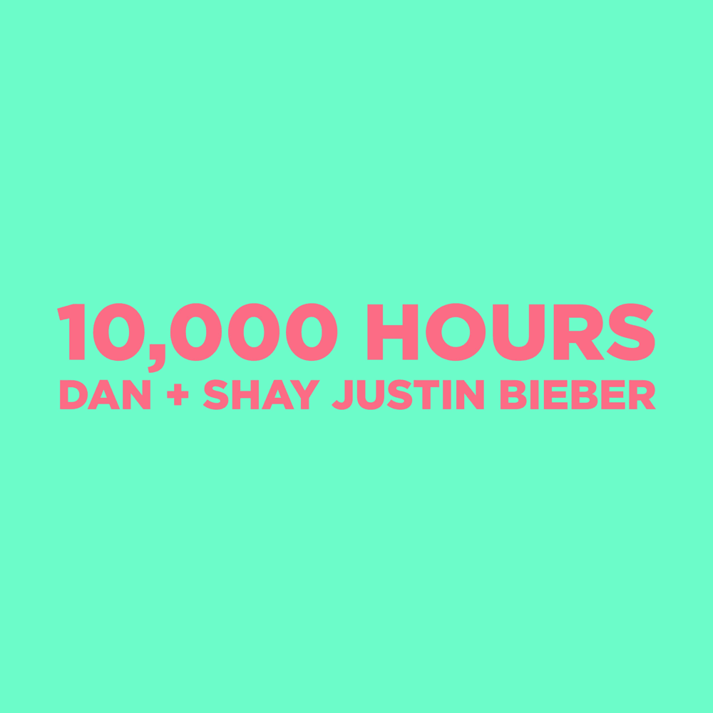 Album cover art for "10,000 Hours" by Bravo Hits