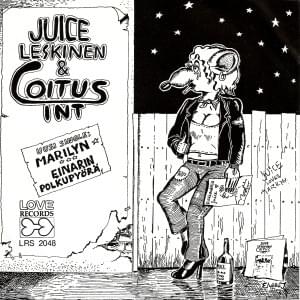 Album cover art for "Marilyn" by Juice Leskinen & Coitus Int