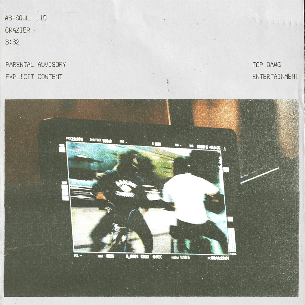 Album cover art for "Crazier" by Ab-Soul