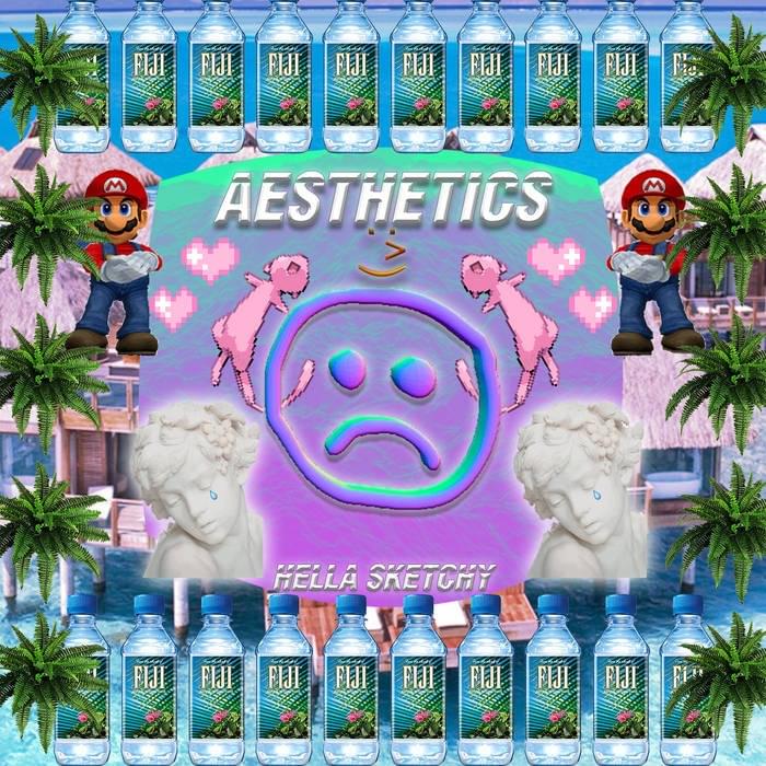 Album cover art for "Bora Bora" by Hella Sketchy