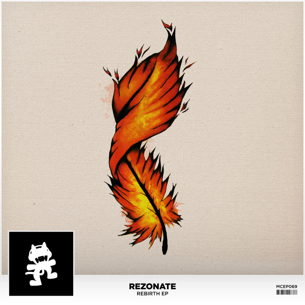 Album cover art for "Rebirth" by Rezonate & Ashley Apollodor