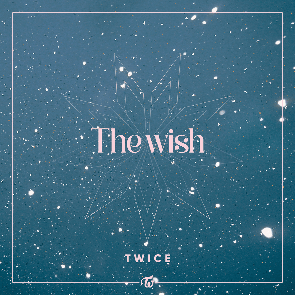Album cover art for "The wish" by TWICE