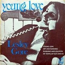 Album cover art for "Young Love" by Lesley Gore