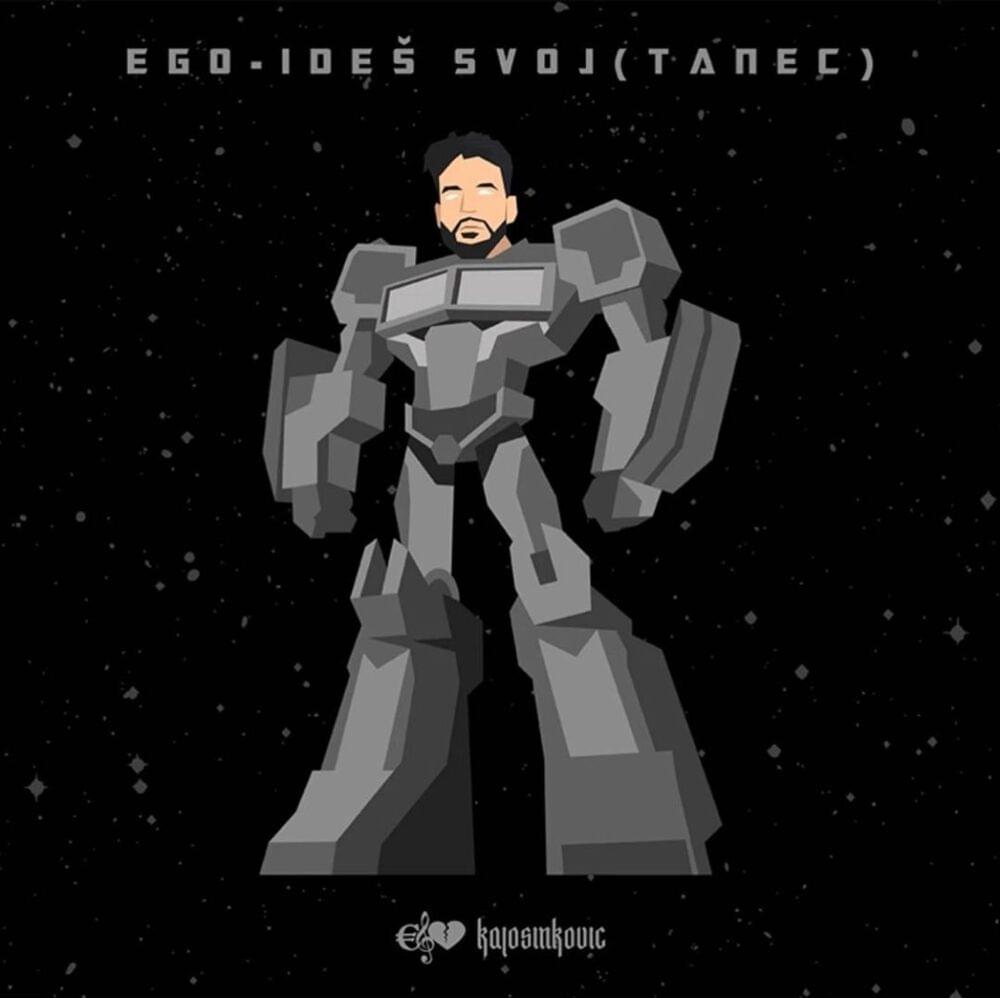 Album cover art for "Ideš svoj" by Ego & SDA (Street Dance Academy)