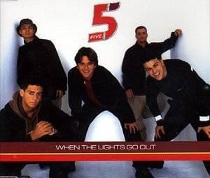 Album cover art for "When the Lights Go Out (US Remix)" by Five