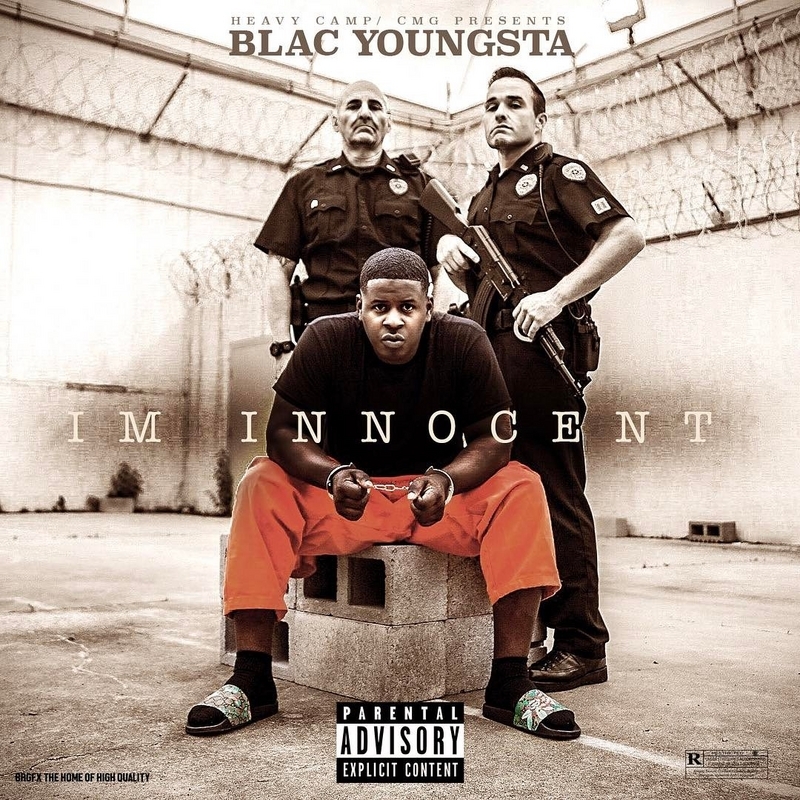 Album cover art for "BulletProof" by Blac Youngsta